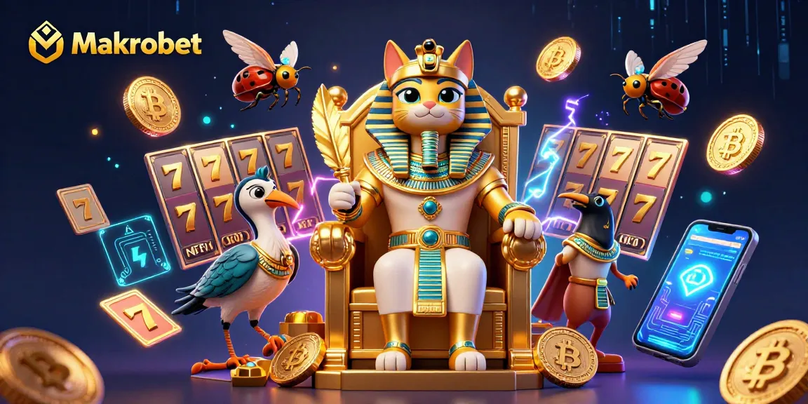 Makrobet offers thrilling slot experiences with dynamic gameplay elements and vibrant visuals.