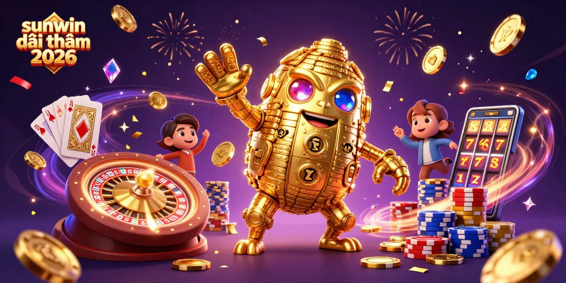 Experience the vibrant world of sunwin đổi thưởng 2026, where golden golems and dynamic casino elements create thrilling gambling action.