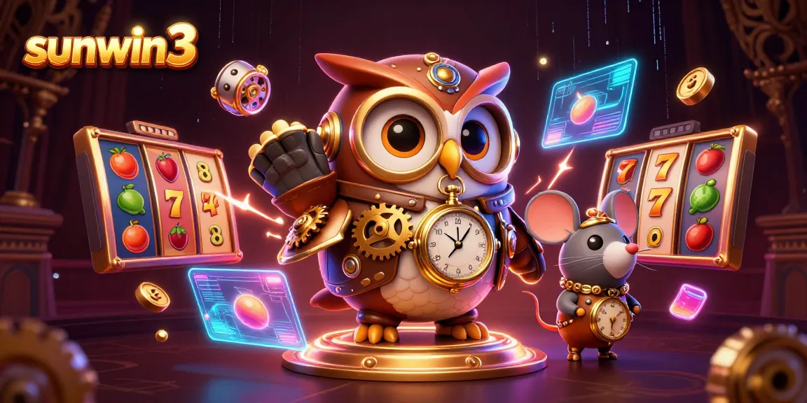 Experience thrilling gameplay with sunwin3 in this vibrant 3D casino scene featuring dynamic jackpots.