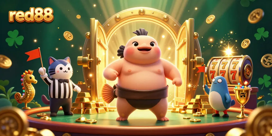 Experience thrilling gameplay with red88 as the fugu champion battles in an underwater casino ring.