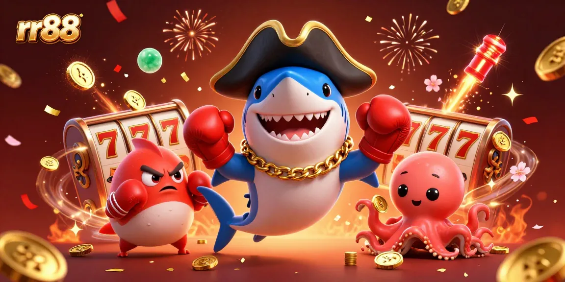Experience the winning excitement at rr88 with vibrant 3D casino characters and animations.